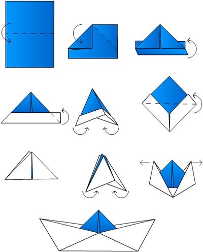 कैसे origami इकट्ठा करने के लिए?